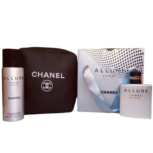 Мъжки подаръчен комплект – Chanel Allure Homme Sport EDT