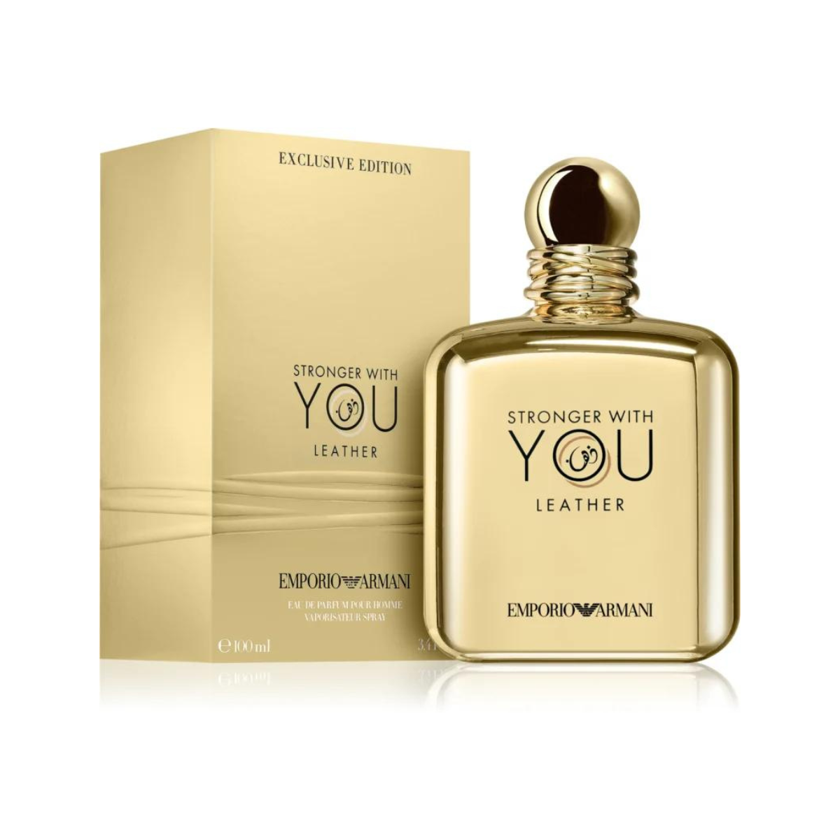 Giorgio Armani Stonger With You Leather EDP 100 ml – Парфюмна вода Унисекс