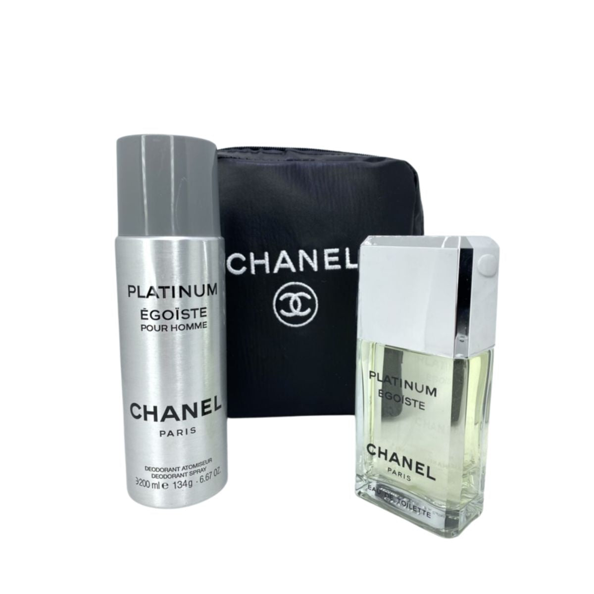 Мъжки подаръчен комплект – Chanel Platinium Egoiste Pour Homme EDT